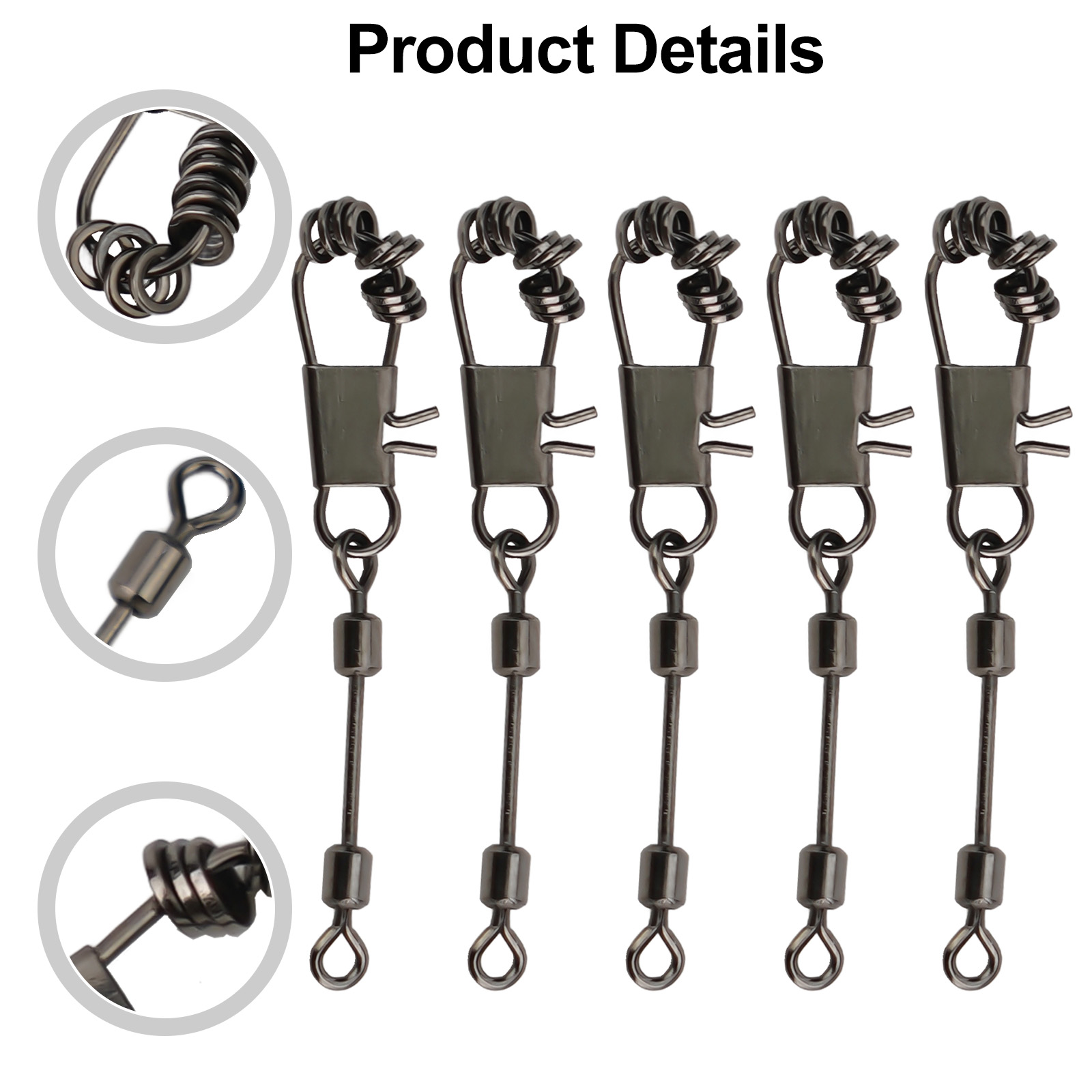Fishing Lure Making Kit - 10/20/50 Pcs SMALL OVAL-TIPPET RINGS 2mm