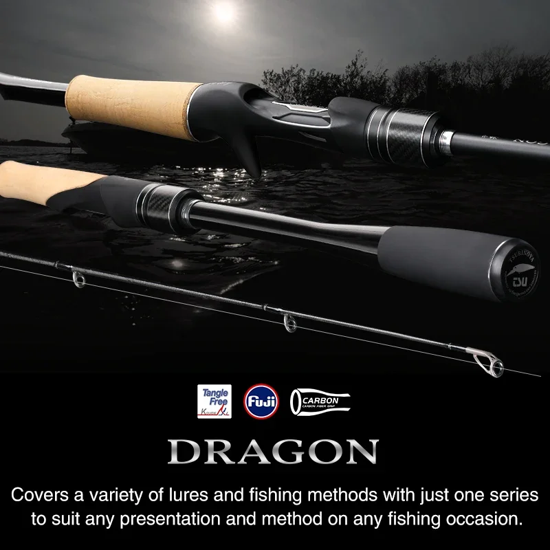 TSURINOYA DRAGON Fishing Rod 1 - Kastking Reel Zephyr recension och pris
