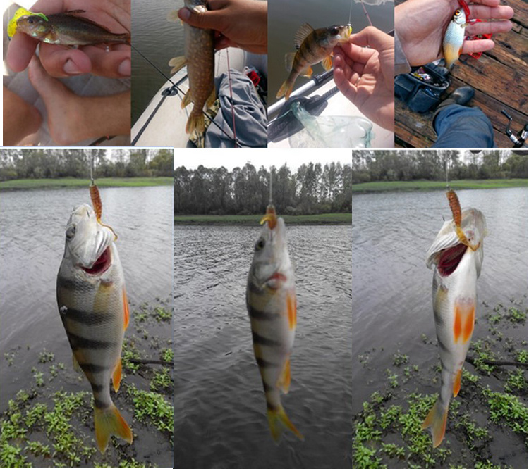 JYJ 5pcs/bag 1g jig hook with  - Fishing Lure Soft Plastic recension och pris