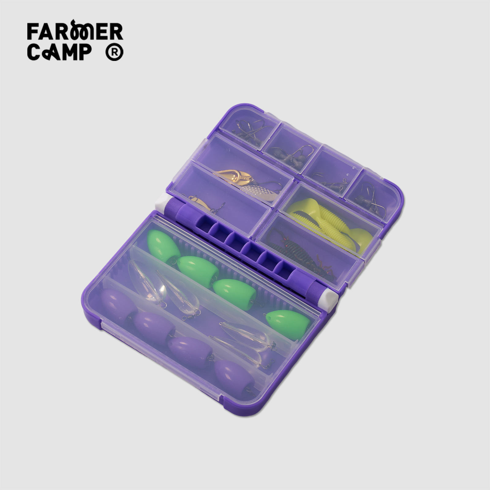 Portable Double Layer Fishing  - Fishing Lure Spoon recension och pris