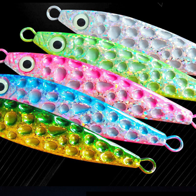 1pc Metal Jig Fishing Lure UV  - Fishing Lure Spoon recension och pris