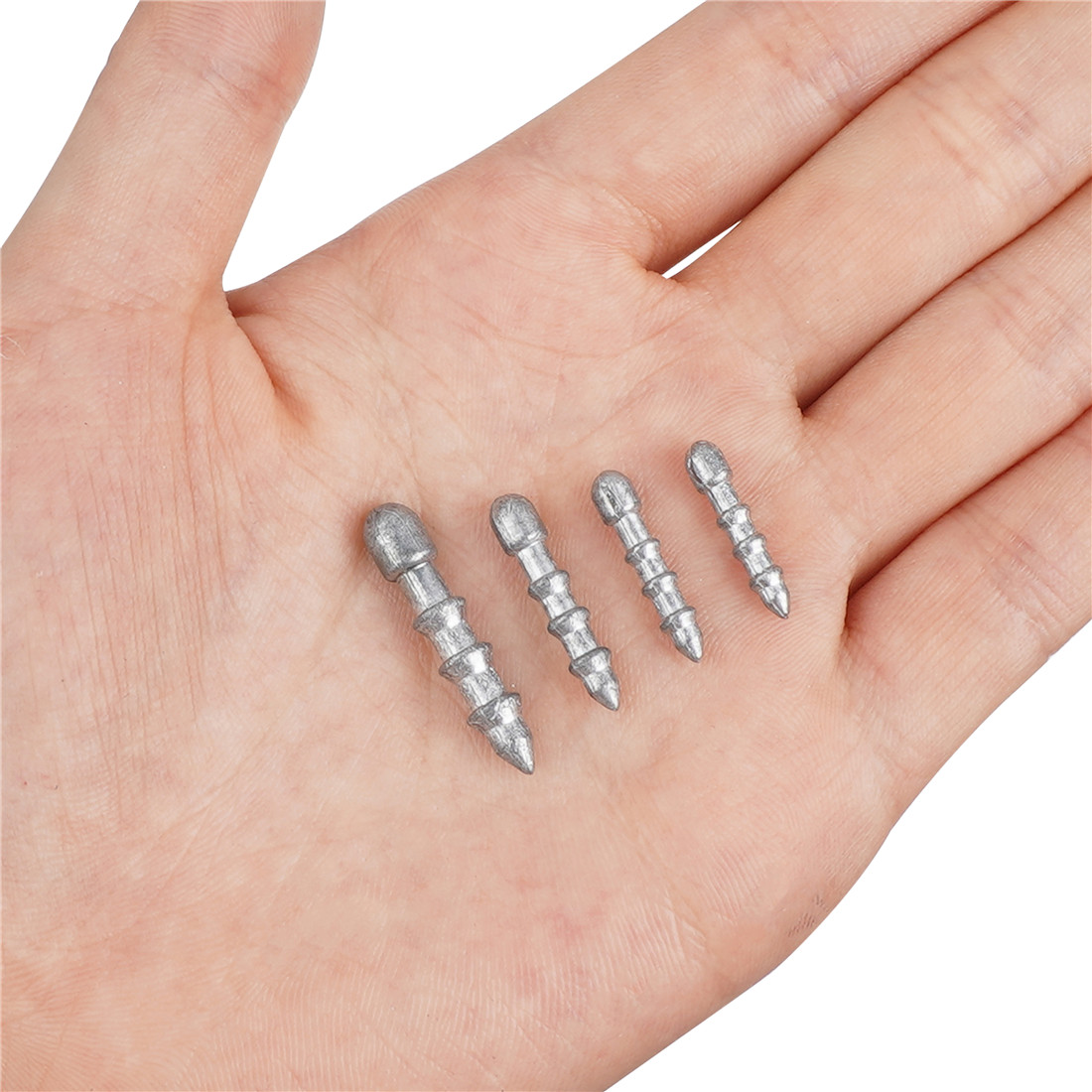 60PCS Nail weights Worm Fishin - Fishing Lure Accessories recension och pris