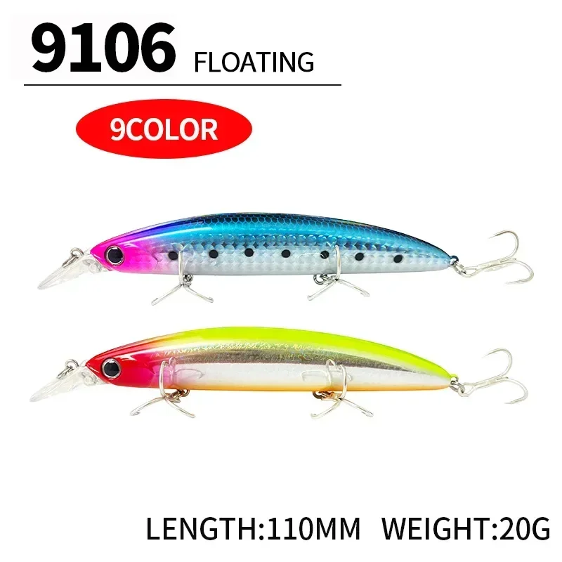 Floating Minnow Fishing Lures  - Fishing Lure Spinnerbait recension och pris