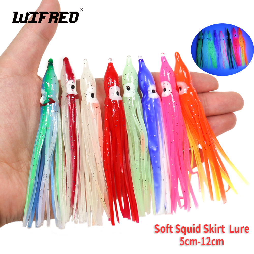 Wifreo  Rubber Squid Skirt Fis - Fishing Lure Buzzbait recension och pris