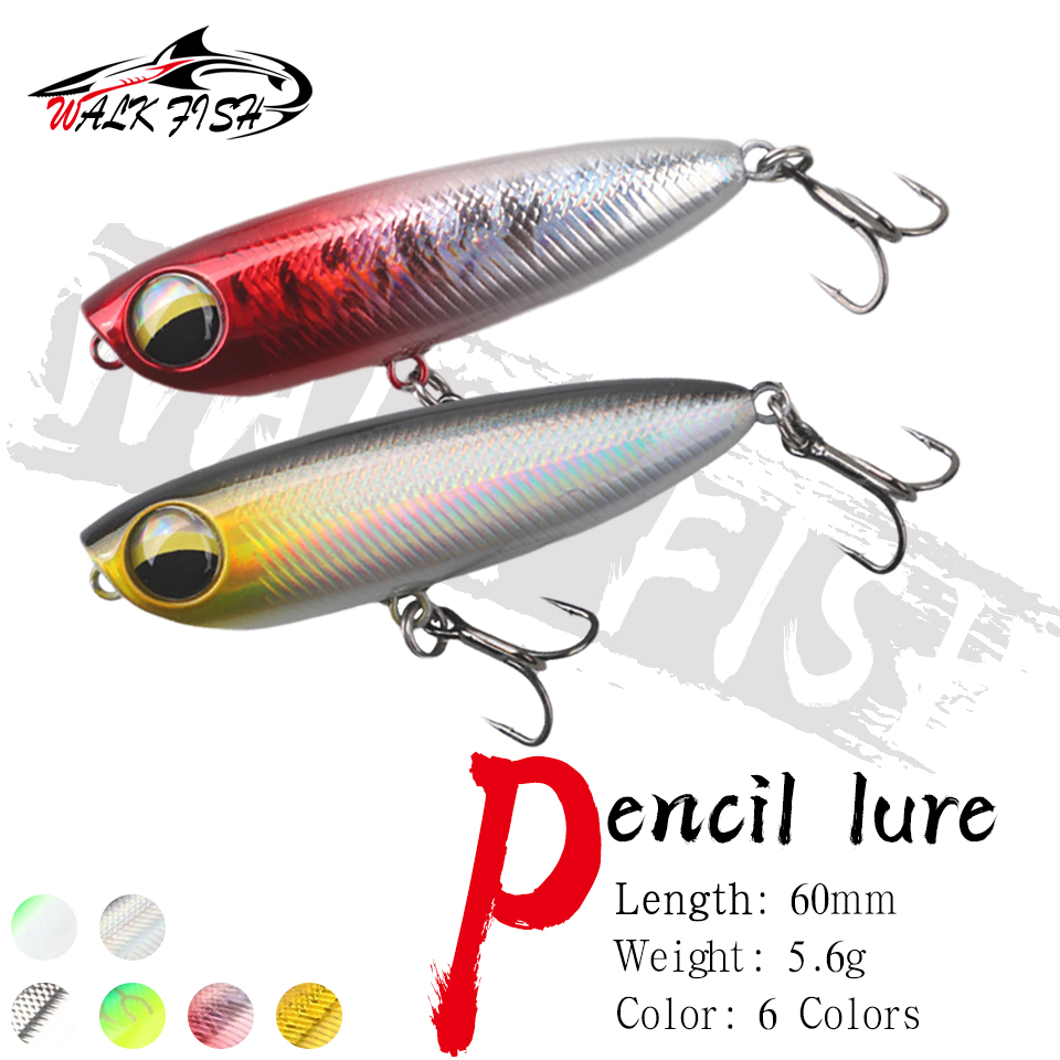 WALK FISH 1Pcs 6cm 5.6g Topwat - Fishing Lure Popper recension och pris