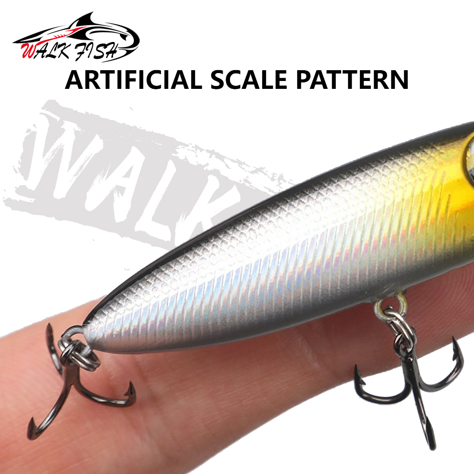 WALK FISH 1Pcs 6cm 5.6g Topwat - Fishing Lure Popper recension och pris