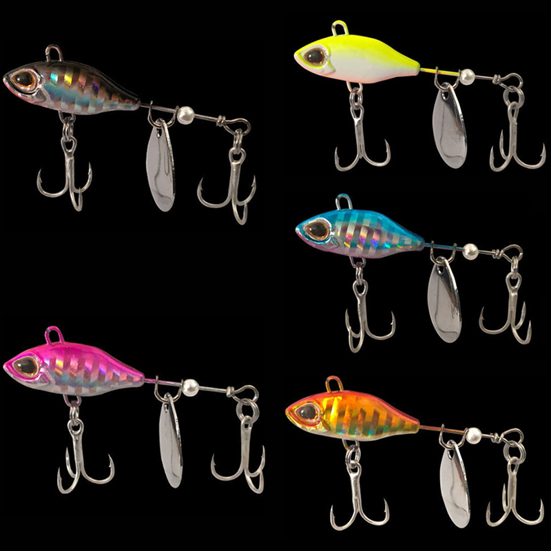 Rotating Tail VIB Vibration Ba - Fishing Lure Spoon recension och pris