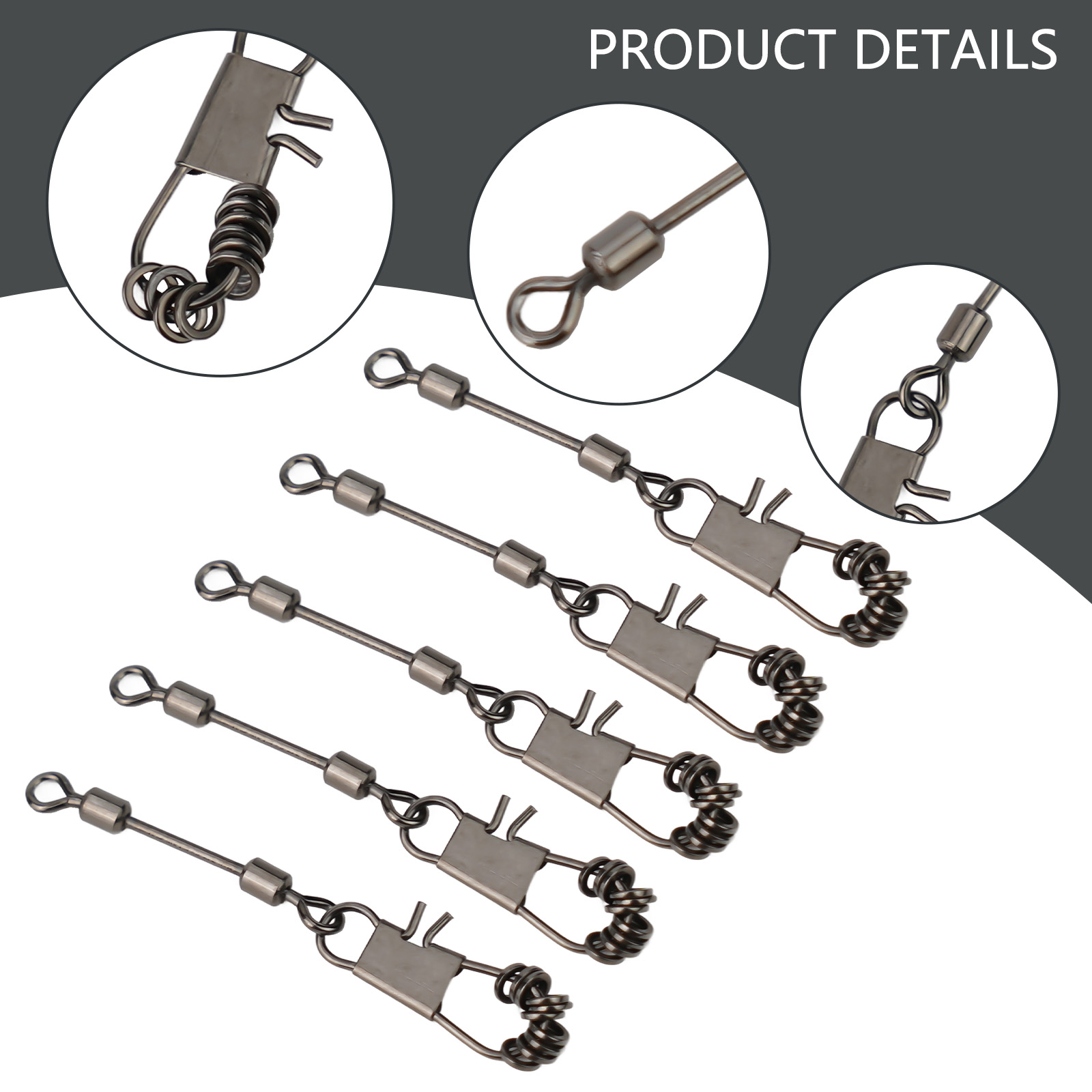 10/20/50 Pcs SMALL OVAL-TIPPET - Fishing Lure Making Kit recension och pris