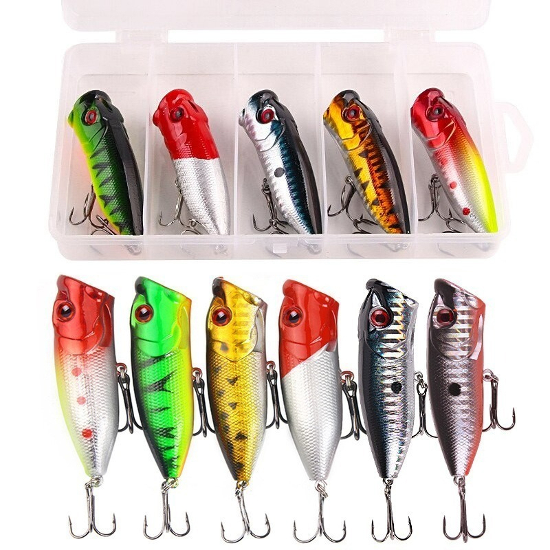 6pcs 6colors（opp bag）/5pcs 5co - Fishing Lure Popper recension och pris