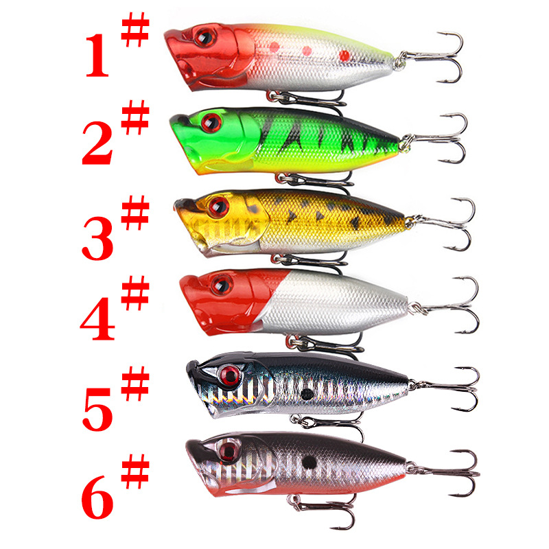 6pcs 6colors（opp bag）/5pcs 5co - Fishing Lure Popper recension och pris